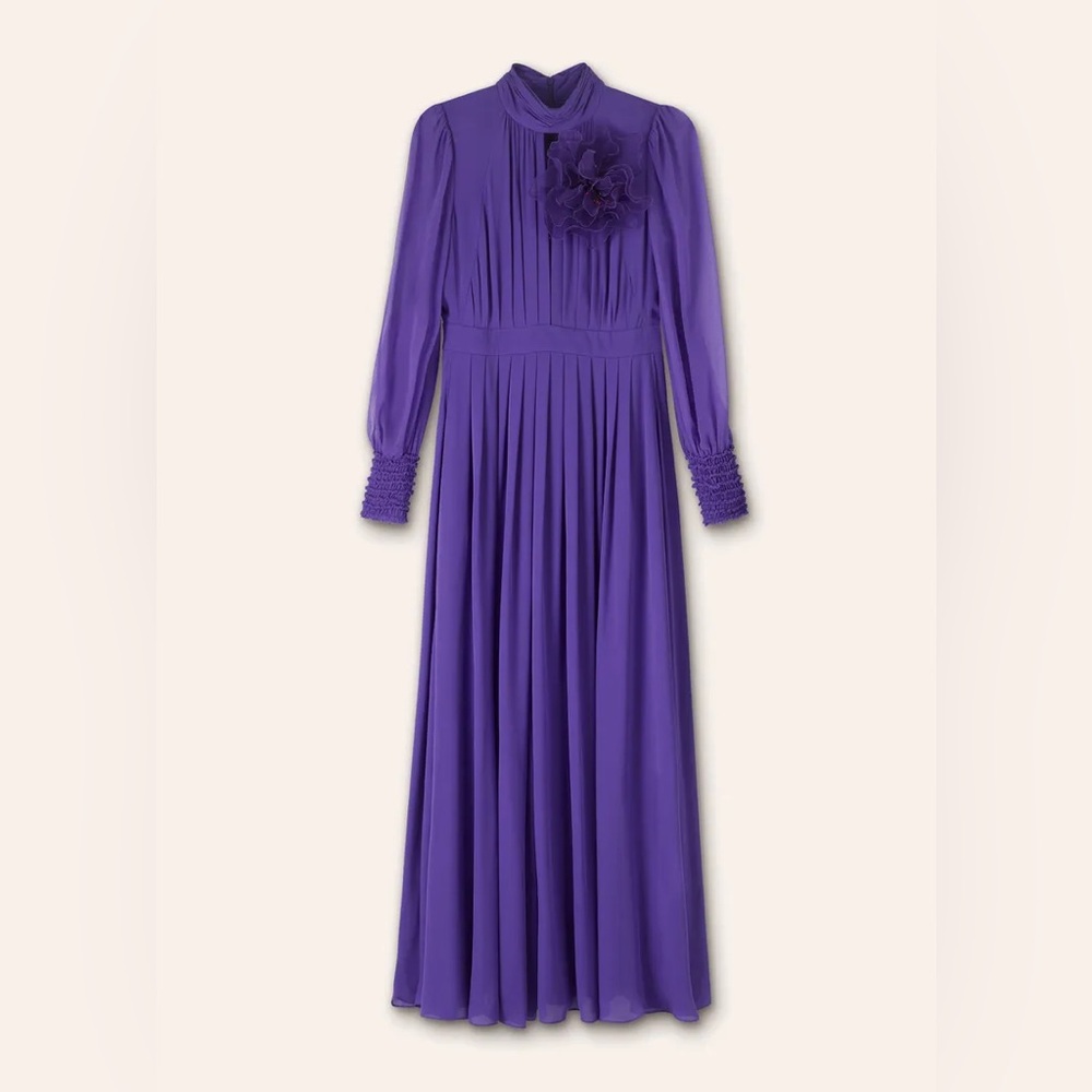 Me+Em Silk Full-Length Dress - Picture 8 of 9